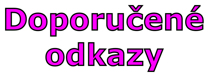 Doporuen odkazy, hry, cestovn, veobecn informace